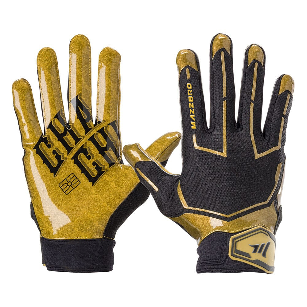 Black/Gold Chaching Showtime American Gloves