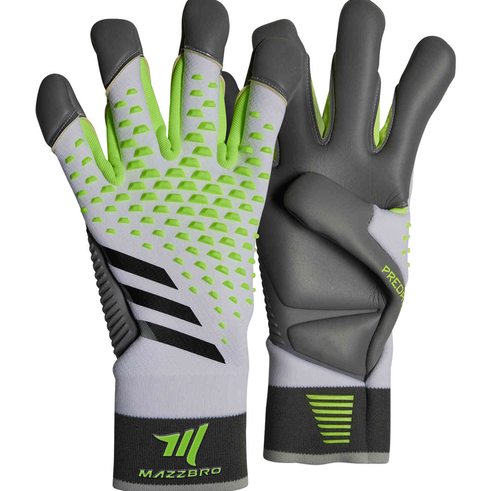 Charcoal Light Training Goalkeeper Gloves – Grey