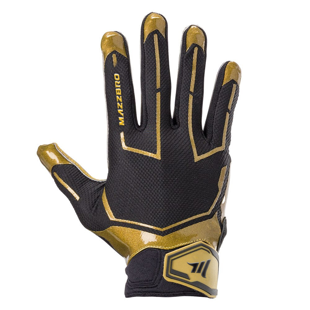 Black/Gold Chaching Showtime American Gloves