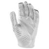 Stretch Fit Youth American Gloves - White/Black - Image 3